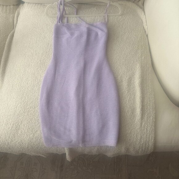 NWT Rumer Revolve Reverie Penelope Mini Lilac Dress Size Small - Picture 6 of 7